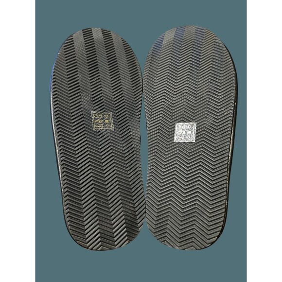 Brooks Brothers Shearling Lined Black Leather Slippers Men Size 9 main image 9